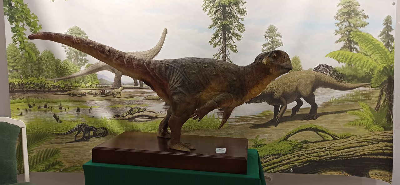 Ученые из ИГиП на выставке «Динозавры России» на Васильевском острове