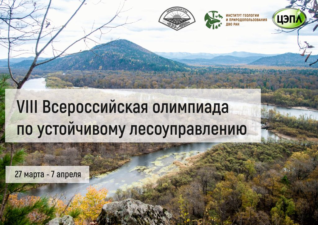 VIII всероссийская олимпиада по устойчивому лесоуправлению